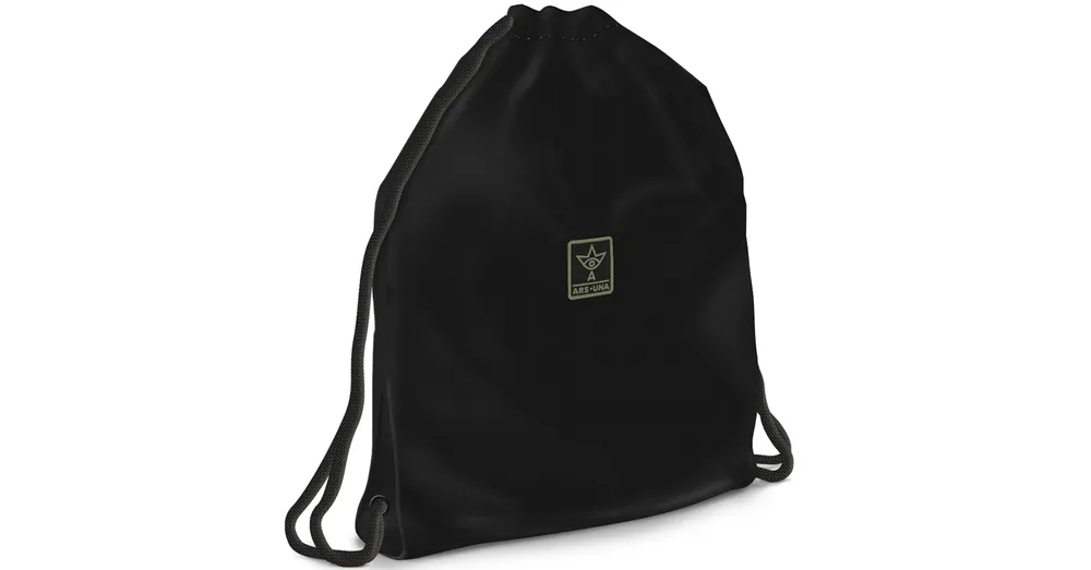 Expressz kézbesítés Ars Una Jet fekete színű tinédzser tornazsák, sportzsák 37,5×46 cm