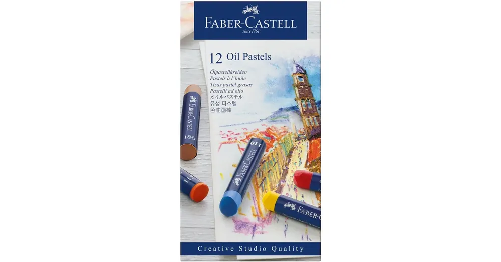 Faber-Castell Olajpasztellkréta 12 db-os szett Népszerű