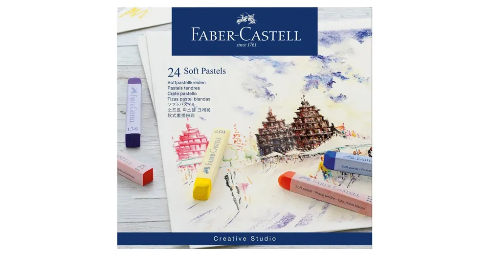 Szuper akció Faber-Castell Porpasztellkréta készlet 24 db-os