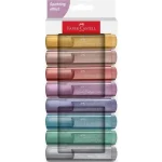 Árengedmény Faber-Castell 1546 Metál 8 db-os szövegkiemelő filctoll szett