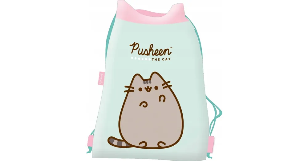 Pusheen Mint cicás tornazsák 43×34 cm Biztonságos vásárlás