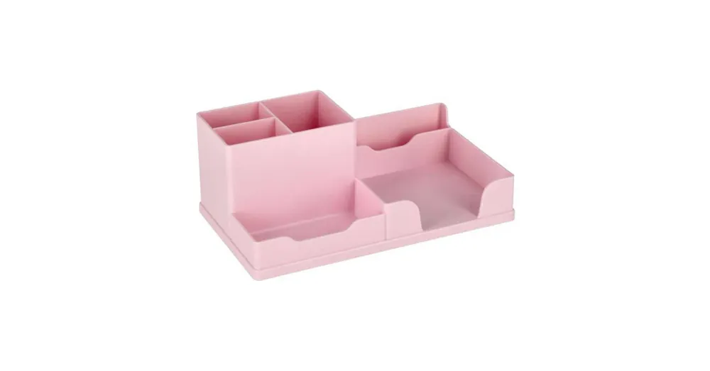 Biztonságos fizetés Spirit Asztali több rekeszes írószertartó pasztell pink