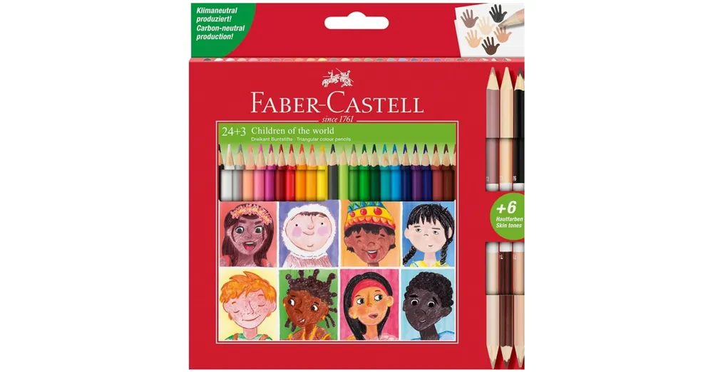 Faber-Castell 24+3 db-os színes ceruza szett Legkelendőbb
