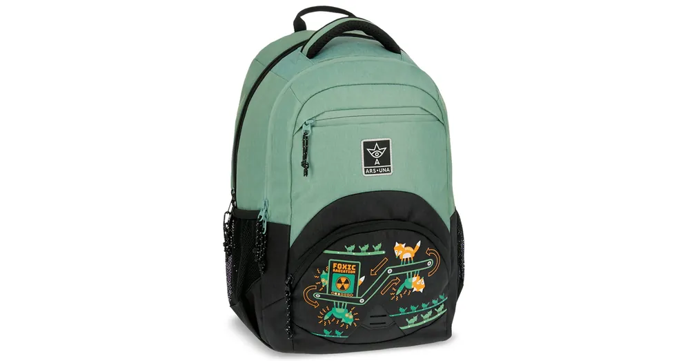 Ars Una Foxic rókás ergonomikus iskolatáska, hátizsák 33×45×24 cm Ne maradj le