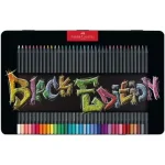 Alacsony ár Faber-Castell Black Edition színes ceruza 36 db-os szett fém dobozban