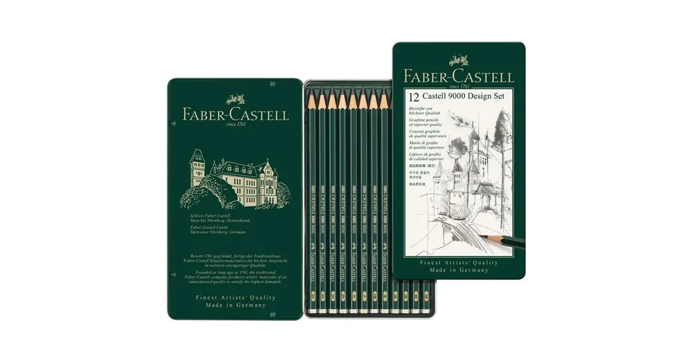 Faber-Castell 9000 Design grafitceruza szett fém dobozban 12 db-os Bestseller