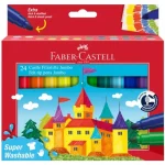 Alacsony ár Faber-Castell Jumbo Filctoll Készlet – 24 db-os „Kastély” szett