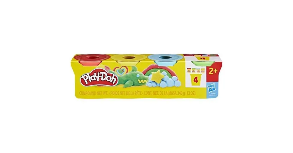 Azonnal elérhető Play-Doh Tégelyes 4 db-os gyurma szett 340gr – Hasbro
