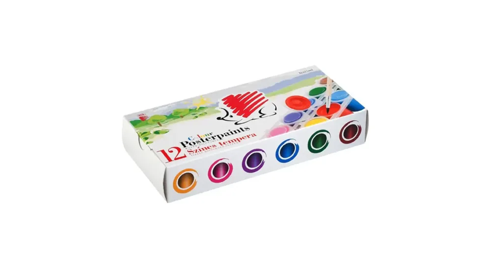 ICO SÜNI 12 db-os tégelyes tempera szett Kedvezményes ár