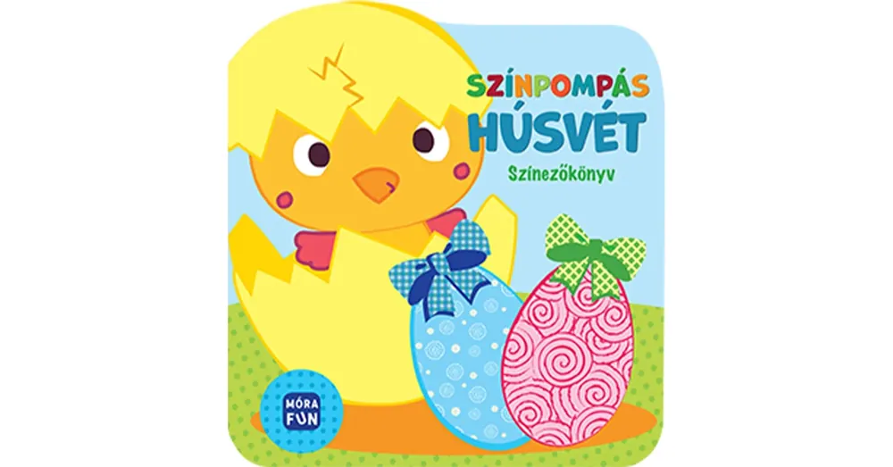 Móra Színpompás húsvét színezőkönyv Prémium
