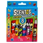 Scentos illatos élénk színű filctoll 8 db-os Olcsóbb