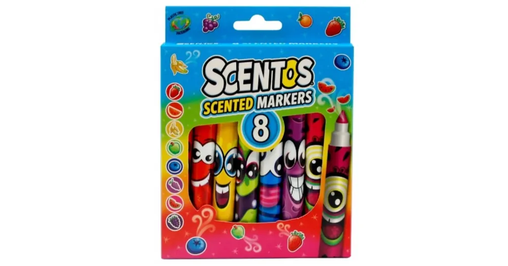 Scentos illatos élénk színű filctoll 8 db-os Olcsóbb