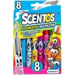 Scentos illatos metálfényű 8 db-os filctoll szett Biztonságos fizetés