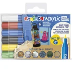 Acrilyc Akril Maxi marker 6 db-os szett – Carioca Legjobb ár