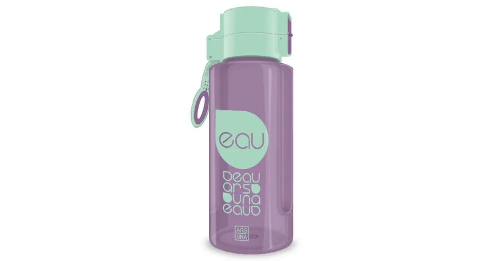 Biztonságos fizetés Pasztell zöld-lila kulacs 650ml