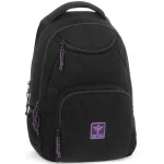 Árcsökkenés Ars Una Girl’s Black-Violet Cordura iskolatáska hátizsák AU-6 34×45×26 cm