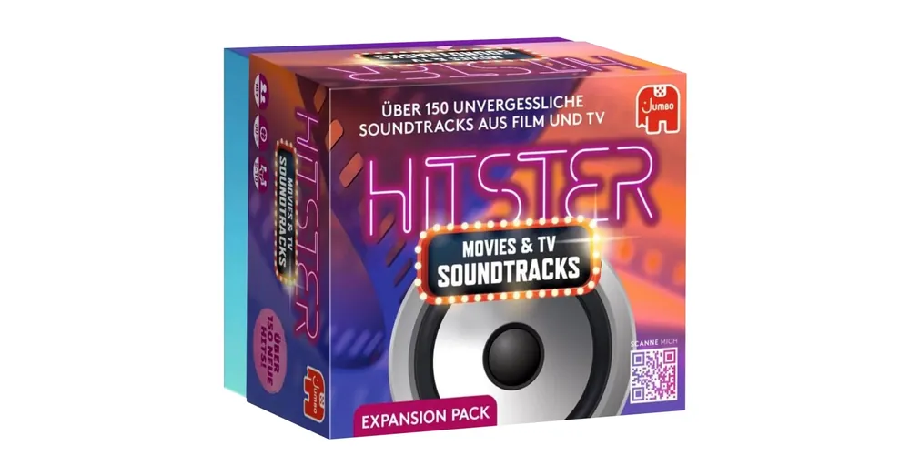 Outlet Hitster Mozifilm és TV betétdalok társasjáték kiegészítő