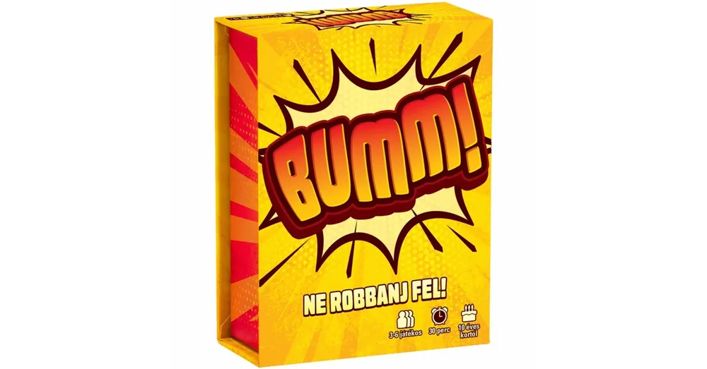 Vedd meg most Bumm! – Ne robbanj fel! kártyajáték