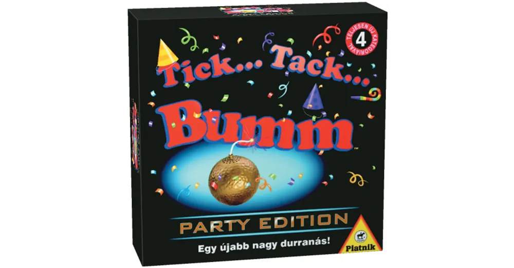Tick Tack Bumm Party Editon társasjáték – Piatnik Újdonság