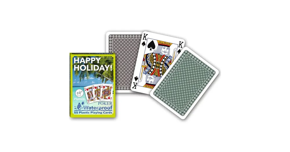 Happy Holiday! plasztik römi kártya 1×55 lap – Piatnik Akció