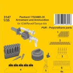 Biztonságos fizetés CMK Panhard 178/AMD-35 Armament and Ammunition (ICM/Revell Tamiya kits) 1 35 (129-3147)