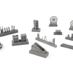 Vedd meg most CMK German WWI 7.58cm Leichter Minenwerfer n/A-all resin kit 1 35 (129-RA059)