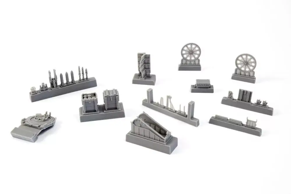 Vedd meg most CMK German WWI 7.58cm Leichter Minenwerfer n/A-all resin kit 1 35 (129-RA059)