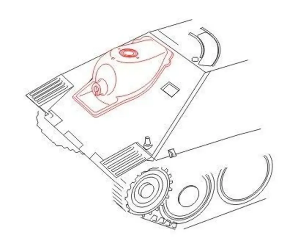 Biztonságos fizetés CMK Jagdpanzer 38 Hetzer Gun Mantlet First Type Production für Tamiya Bausatz (129-B48052)