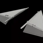 Azonnal elérhető CMK JA-37 Viggen canard correction set 1 48 (129-4362)