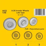 CMK A-26 Invader Wheels Late Type / for ICM kit 1 48 (129-4422) Expressz kézbesítés