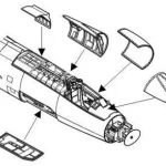 CMK F-104S/G Interior Set (129-7056) Akció