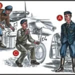 Azonnali szállítás CMK Französische Mechaniker und Pilot (129-F72046)