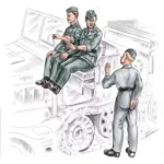 CMK Deutsche Besatzung für Famo (129-F72155) Különleges ajánlat