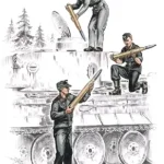 Alacsony ár CMK Deutsche Panzerbesatzung für Tiger I (129-F72157)