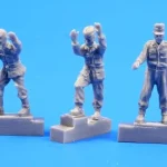 CMK German A4/V2 missile launch platform personnel,WW II (3 Figures) 1 72 (129-F72282) Árcsökkenés