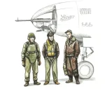 Azonnal elérhető CMK WWII US bomber pilot and two gunners 1 72 (129-F72339)