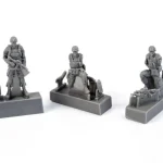 Olcsóbb CMK Two Kneeling Soldiers and Commanding Officer,US Army Infantry Squad 2nd Division 1 72 (129-F72343)