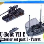 Biztonságos fizetés CMK U-Boot Typ VII C Außendetails I Turm für Revell-Bausatz 1 72 (129-N72004)