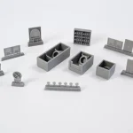 Szuper akció CMK U-Boot IX Open FrontRear Torpedo Muzzle for Revell Kit 1 72 (129-N72013)