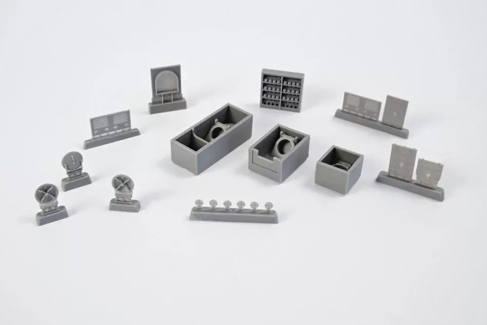 Szuper akció CMK U-Boot IX Open FrontRear Torpedo Muzzle for Revell Kit 1 72 (129-N72013)