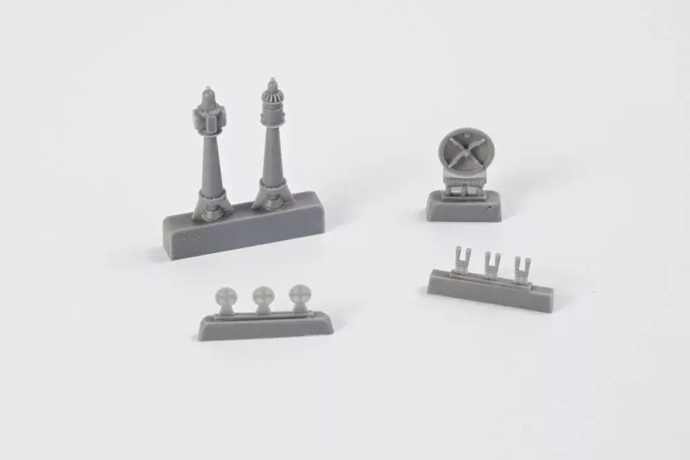 Expressz kézbesítés CMK U-Boot IX Exterior Set Part II for Revell Kit 1 72 (129-N72021)
