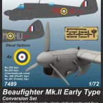 Azonnal elérhető CMK Beaufighter Mk.II Early Type Conversion set 1 72 (129-7489)