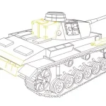 Akció CMK Pz.Kpfw. III Ausf. L ‘‘control tank‘‘ für Tamiya-Bausatz (129-8019)