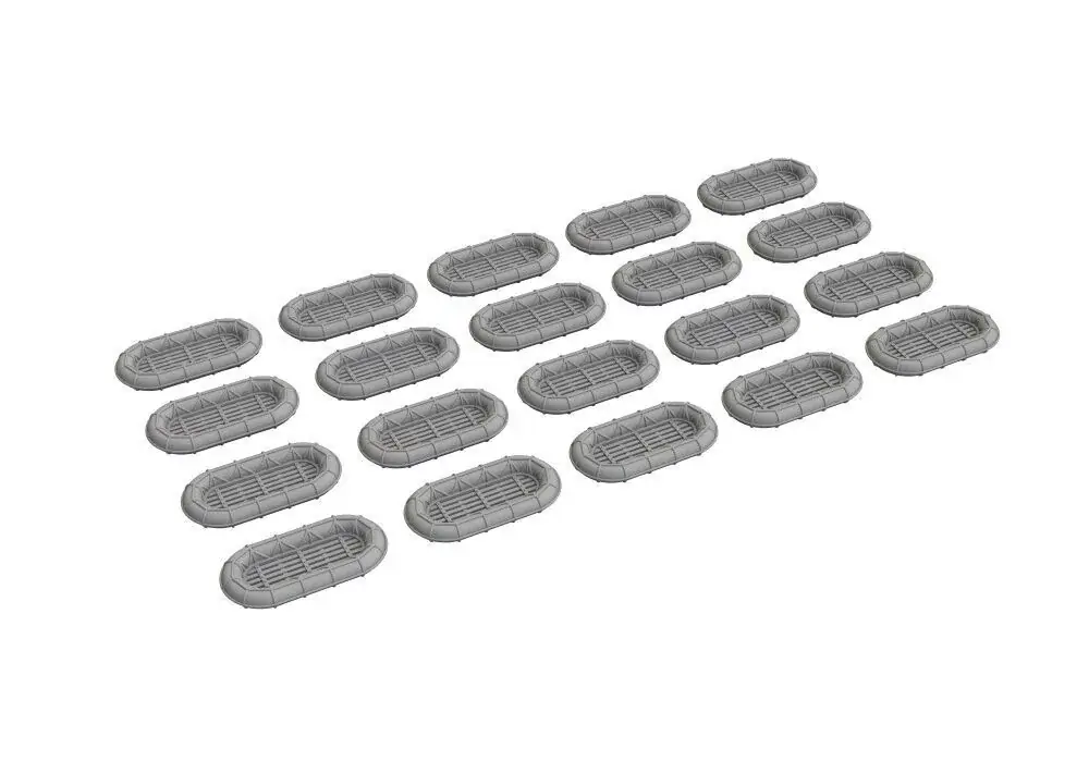 Árengedmény Eduard Accessory Carley float for 10 people Type 2 PRINT 1/350 1 350 (653006)