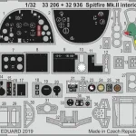 Alacsony ár Eduard Accessory Spitfire Mk.II interior for Revell 1 32 (33206)