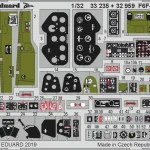 Végkiárusítás Eduard Accessory F6F-3 for Trumpeter 1 32 (33235)