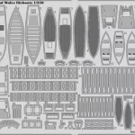 Akció Eduard Accessory Prince of Wales lifeboats for Tamiya 1 350 (53092)