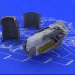 Vásárlói kedvenc Eduard Accessory DB 601A/N for Bf 110 for Eduard Accessory 1 72 (672005)