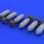 Árcsökkenés Eduard Accessory US 250Ib bombs 1 72 (672038)