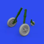 Akciós ár Eduard Accessory Bf 109G-2 wheels 1/32 for REVELL 1 32 (632186)